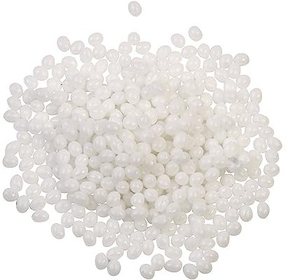 AGT Kunststoff-Granulat: 2er Set Formbarer Polymorph-Kunststoff für DIY-Projekte, 250 g (Granulat-Kugeln, Pellet, Modelliermasse)