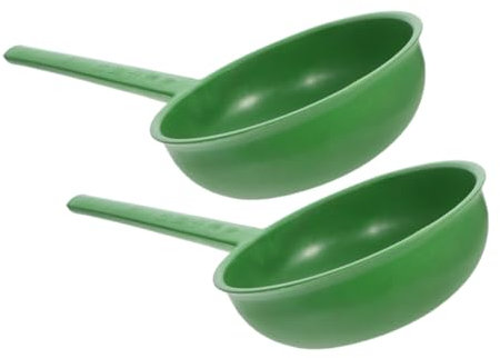 Amosfun Annaffiatoio Per Piante Cucchiaio Spesso Mestolo Da Giardino Per Fiori Cucchiaio Con Manico Corto Paletta Per Acqua Porta Annaffiatoio Da Giardino