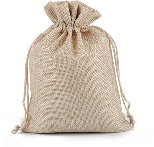 Beaupretty 12stücke Geschenktütchen Candy Cookies Tasche Leinenbeutel Mit Kordelzug Atmungsaktive Tasche Geschenkbeutel Für Aufbewahrung