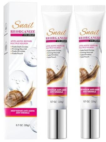 2 st ögonpinnar, anti-aging ögonkräm, snigel ögonkräm, för att kyla ögonbalsam mot mörka ringar och väskor, förbättra torrheten eyecream2-1