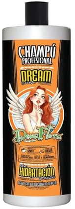Dona Flora - Champú Dream Cream - 1000ml - Hidratación Profunda y Suavidad Extrema - Cabello Suave, Brillante y Fácil de Peinar