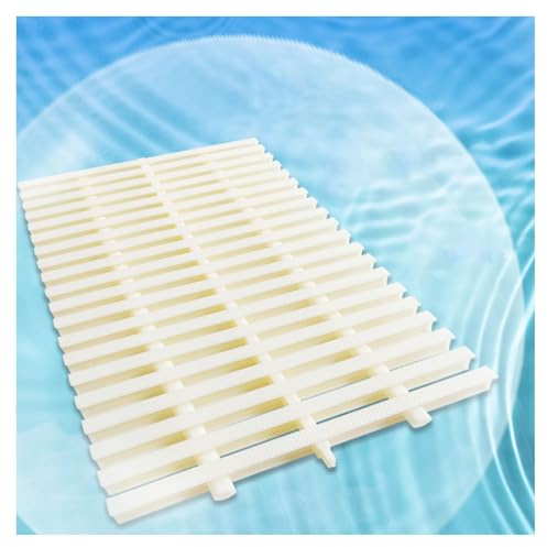 Grille de débordement de Piscine, Bande de Couverture épissable de 15 à 30 cm de Large, Tapis de Drainage en Plastique ABS pour extérieur et intérieur (Couleur : 30 x 100 cm, Taill