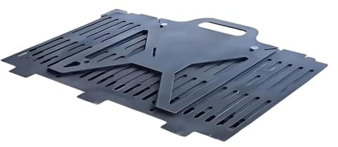 F Fityle Parrilla de carbón Plegable para Barbacoa, Horno de Camping, Parrilla para Exteriores, para fogatas en casa, Accesorios de Viaje