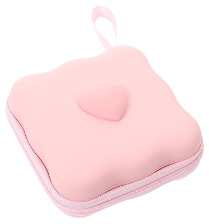IWOWHERO Porta Assorbenti Igienici Compatto in Eva Zip, Design Multicompartment per Protezione Affidabile Dall'umidità, per Viaggio e Bagno, Elegante e Pratico