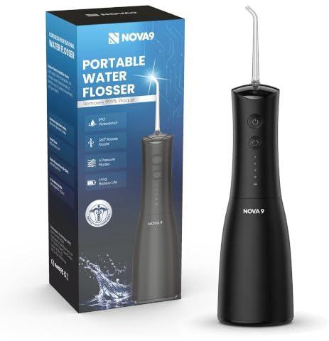 Cordless Water Flosser for Teeth Oral Irrigator Dental Floss Plaque Remover