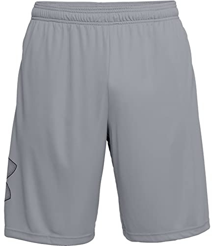 Under Armour Tech Graphic Short Pantalones cortos, Steel, M Hombre