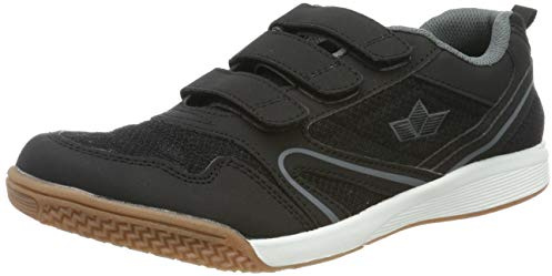 Lico BOULDER V Unisex Kinder Multisport Indoor Schuhe, Schwarz/ Anthrazit, 36 EU