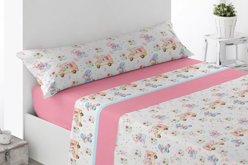 ENERGY-HOME - Polar Cama 90 - Juego SÁBANAS Completo TÉRMICO Piezas PIRINEO