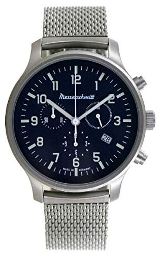 Messerschmitt Aristo Herren Uhr Chronograph ME-3H198M Edelstahl