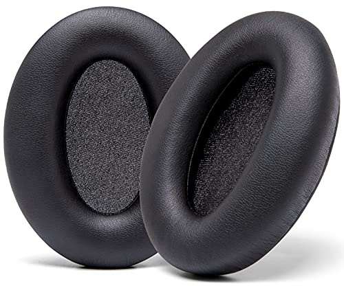WC PadZ WH-1000XM3 - Extra Thick Replacement Earpads for Sony WH-1000XM3 | Made by Wicked Cushions | Soft PU Leather, Luxurious Memory Foam, Added Thickness | Black