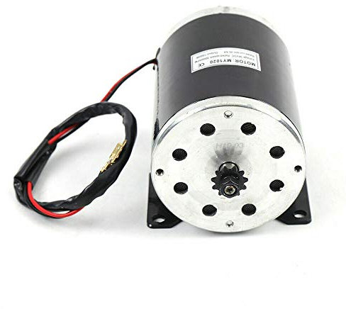 TFCFL 1000W 36V DC Motor Elektrobürste Elektroroller MY1020 Permanent Magnet Motor,für Go-Kart E-Scooter