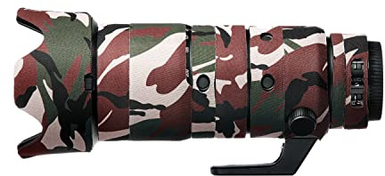 easyCover - Lens Oak - Objektivschutz - Schutz für Ihr Kameraobjektiv - Nikkor Z 70-200mm f/2.8 VR S - Grüne Camouflage