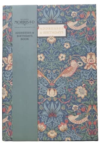 William Morris Stationery - (William Morris - Address & Birthday Book)