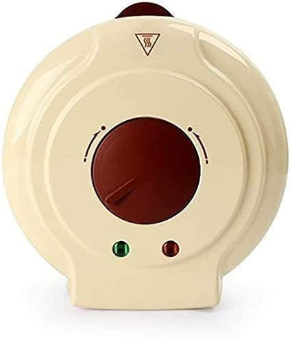 Samnuerly Piccola Macchina per Cono Gelato 750 W, Piastre per gelateria, Funzione Completamente Automatica Riscaldamento su Due Lati, Macchina per Gelato,C