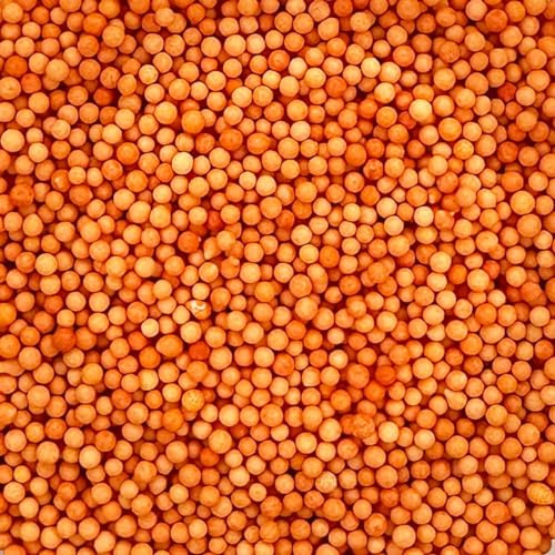 A Pinch Of - 100s and 1000s - Orange Halloween Cake Topper Sprinkles 30g - Edible Matt Cupcake Decorations - Party Sprinkles, Halloween Themed Cakes And Bakes