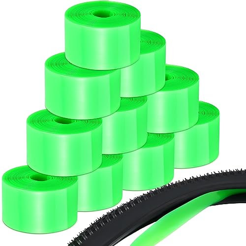 Datanly 10 Rollen Fahrradreifen Liner Innenschlauch Flach Protektoren Fahrrad Reifen Schutz TPU Durchstoßfeste Liner Dornen Proof Bike Wheel Liner für BMX Mountain und Road Fahrrad Reifen (69,8 cm -