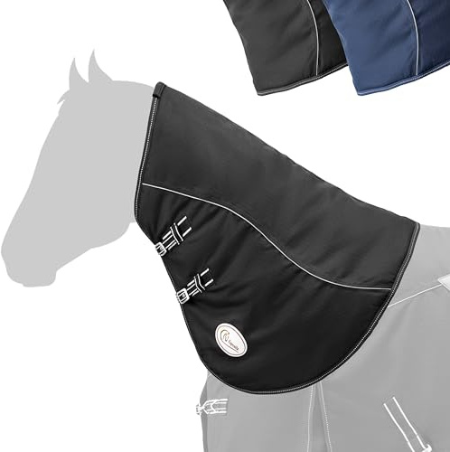 Halsteil für Esposita Airflow Winterdecke Gr. S (bis 125cm) Schwarz mit 300g Füllung