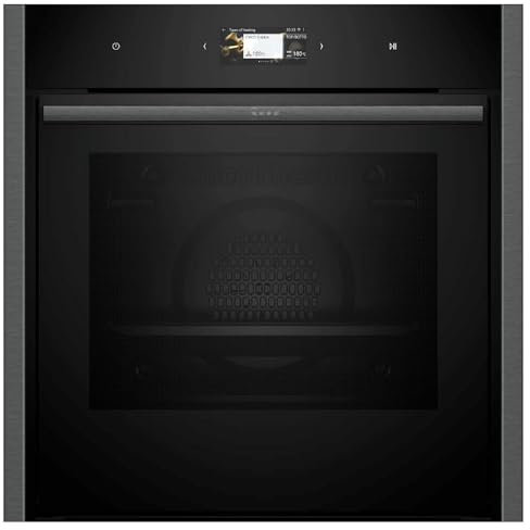 Neff B64CS51G0B N90 Slide & Hide Oven with Microwave Function - Graphite Grey