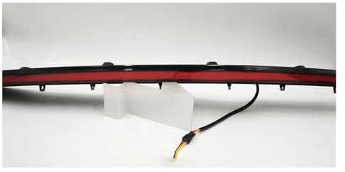 Fari Posteriori 1 pezzo Riflettore Lampada Freno Segnale Avvertimento Lampada Nebbia Paraurti Tronco Fanale Fanale Posteriore LED Per Toyota Per CHR 2016 2017 2018 2019 Fanale Posteriore Auto(Red Cov