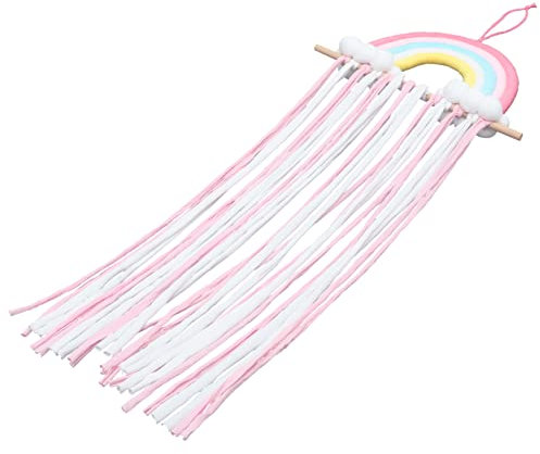 Cabilock Rainbow Haarspangen-organizer Für Kinderzimmer Praktischer Aufbewahrungshalter Für Haarschmuck Wandmontage Für Mädchen Und Ihre Bunten Accessoires
