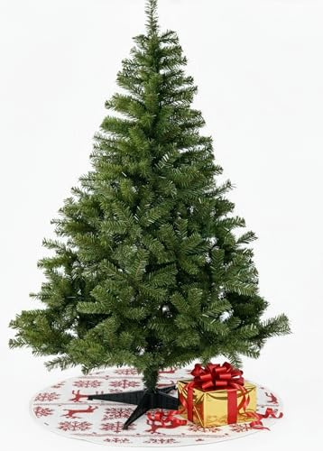 4smile künstlicher Weihnachtsbaum 160 cm – Klassischer Tannenbaum künstlich, Stabiler Ständer, schnelle Montage, nachhaltige Wahl für viele Jahre