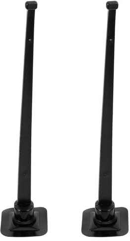 Toyvian 2pcs Flag Pole Holder with Buoyancy Design Plastic Flag Mount Bracket for Boats Yachts Outdoor Use UV Resistant Corrosion Flagpole Base for Deck and Rail Installation