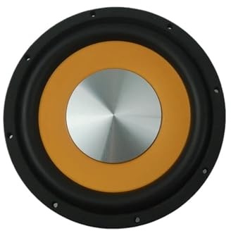 bilhögtalare set ljudsystem 1 st HiFi 8-tums kraftfull ljudsubwoofer Dubbel röstspole Supersmal Tunna DIY-bashögtalare Universal