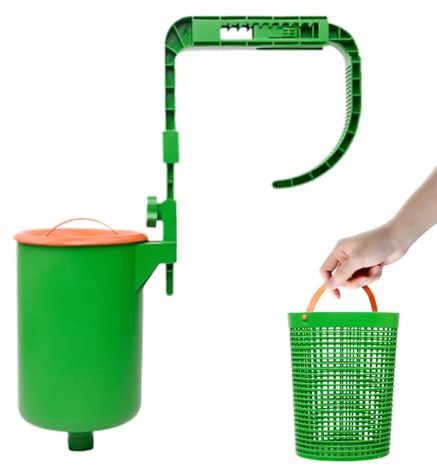 Generisch Skimmer flottant pour piscine - Filtre mural pour nettoyage - Aspirateur à feuilles à écaillage automatique pour piscine hors-sol - Pour extérieur, jardin, terrasse, utilisation estivale sur