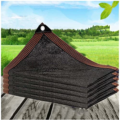 Telo Ombreggiante Nero con Protezione Solare, Tasso Di Ombreggiatura Del 70%, Rete Ombreggiante per Esterni per Piante Da Giardino E Serra, 2X5M 2X2M 2X4M 3X4M 3X5M 4X5M 4X6M