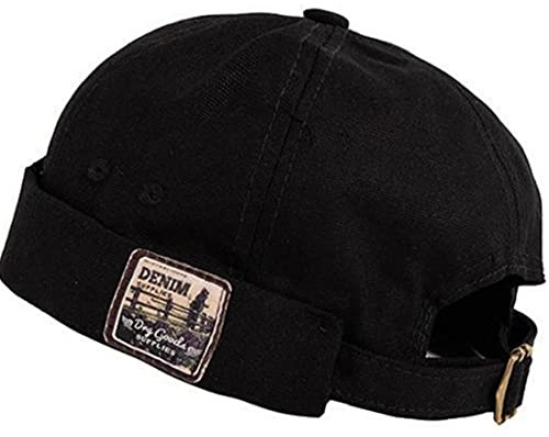 TOSSPER Män, mode, docker, keps, retro, arbetare, sailor, skullkeps, kvinnor-hatt, sommar-visor, bucketkeps, ändlös bonnet