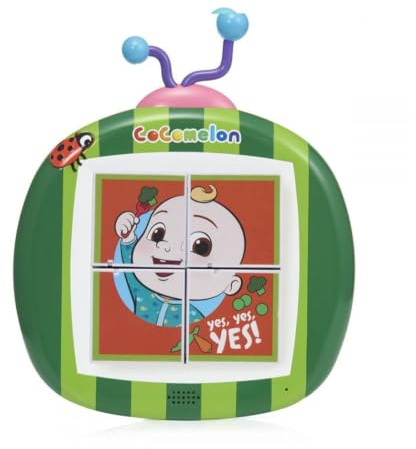 CoComelon Toys Musical Clever Building Blocks | Pre-school Learning Toy that Plays 6 Nursery Rhyme Songs | For Toddlers both Girls and Boys 2, 3, 4 and 5 years old