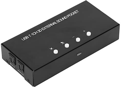 Cartes Son externes, Carte Son 7.1 canaux Microphone Double 7.1 canaux pour Ordinateurs