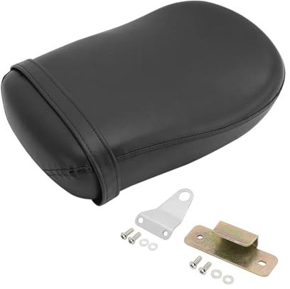 GYMARK Motorcycle Seat Driver Passenger Seat Pillion Pad for Y-amaha V-Star 1100 XVS 1100 Classic 1999-2011 Leather Waterproof Motorbike Cushion Seat (Passenger Seat)
