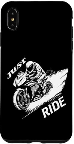 Carcasa para iPhone XS Max Motocicleta camiseta motero sudadera con capucha moto motorista funda para teléfono móvil