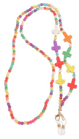 WRITWAA Brillenketten Mit Perlen Für Damen Elegante Und Strapazierfähige Brillenhalterung Für Sonnenbrillen Und Lesebrillen Praktisch Und Stilvoll Im Alltag