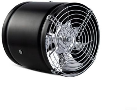 ARMYJY 6 Inch Powerful Exhaust Fan,Portable Mute Extractor Fan Household Vent For Kitchen Toilet Office Fan(Black)
