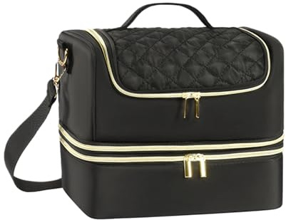 Custodia Organizer Per Supporto Smalto Per Unghie, Borsa Portaoggetti Per Forniture Per Unghie A Doppio Strato, Borsa Organizer Per Forniture Per Unghie | Organizzatori Per Unghie E Contenitori