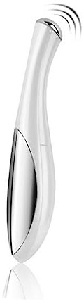 Masajeador Eléctrico de Ojos Mini Blanco Abs Diseño Ergonómico | Dispositivo Antiarrugas para Contorno, Cuidado Facial Diario, Mejora la Circulación, Formato Portátil