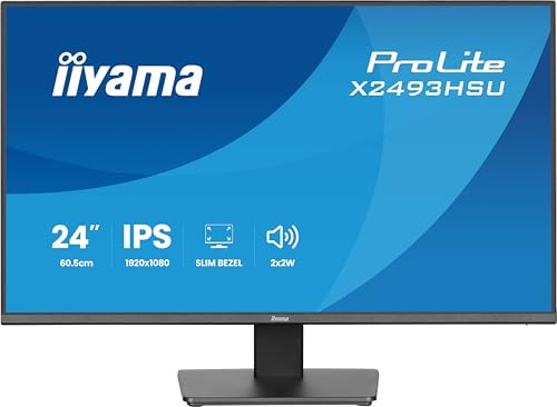 Iiyama Prolite X2493hsU-B1 - LeD-Monitor - 61 Cm (24)