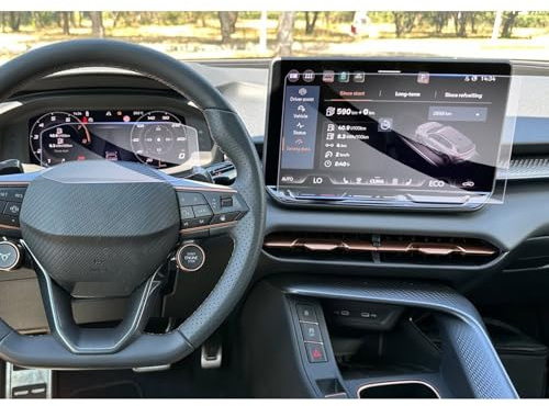 GAFAT Compatible avec Cupra Terramar 2025 2026 Navigation + Cockpit Film de Protection d'Écran en Verre, 12,9 + 10,25 pour Terramar VZ Hybird, Terramar Accessoires, HD, Anti-rayures 9H [Lot de 2]