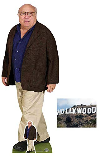 BundleZ-4-FanZ by Starstills Fan Pack - Danny DeVito Blue Shirt Lifesize and table top Cardboard Cutout/Standup with 20cm x 25cm Star Photo