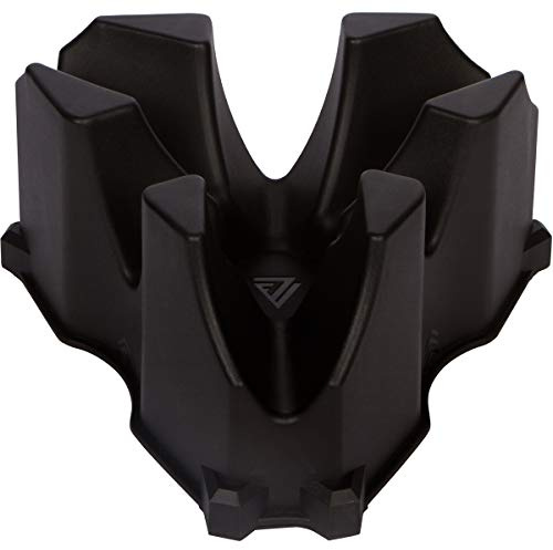 KOM Cycling Indoor Trainer Front Wheel Riser Block - 3 Different Heights Creating The Perfect Block for All Trainers Including Zwift Hub Trainer, Cyclops, Wahoo Kickr, TacX Neo, Kinetic