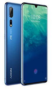 ZTE Smartphone Axon 10 Pro (16.43 cm (6.47 Zoll) AMOLED Display, 128GB interner Speicher und 6GB RAM, 48MP Hauptkamera, 20MP Frontkamera, Dual-SIM, NFC, Android 9) Blau