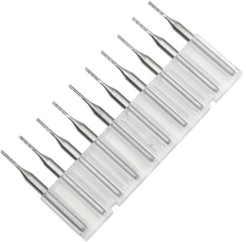 Pxyelec Wolframstahl Hartmetall Gravur Bit PCB Schaftfräser Gravur Cutter CNC Fräser für PCB Maschine 10St