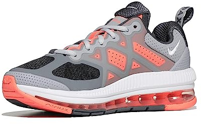 Nike Air Max Genome GS Scarpe da Ginnastica da Corsa CZ4652 (UK 4 US 4.5Y EU 36.5, Grigio Chiaro Fumo Grigio Ferro 004), Grigio Grigio Fumo Chiaro, 37.5 EU