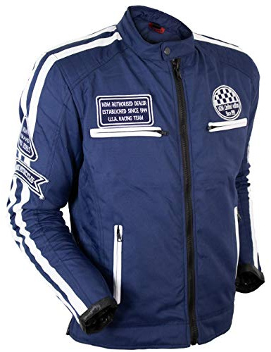 Herren Motorrad Textil Jacke mit Protektoren in verschiedenen Farben erhältlich