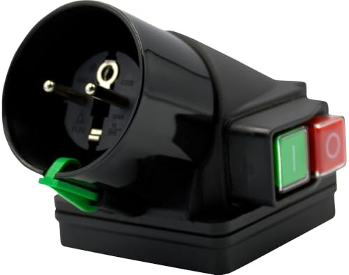 Schalter-Stecker-Kombination 230V mit U-Auslöser IP55 - Baugleich KOA5