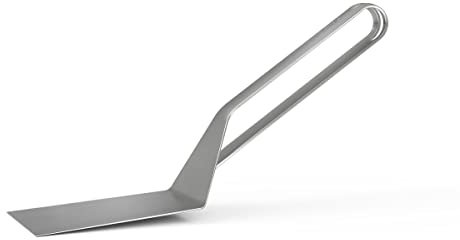 höfats - Spatola per barbecue, spatola e spatola per la preparazione del cibo e per la pulizia della plancha - Accessori per barbecue in 100% acciaio inossidabile, lavabile in lavastoviglie