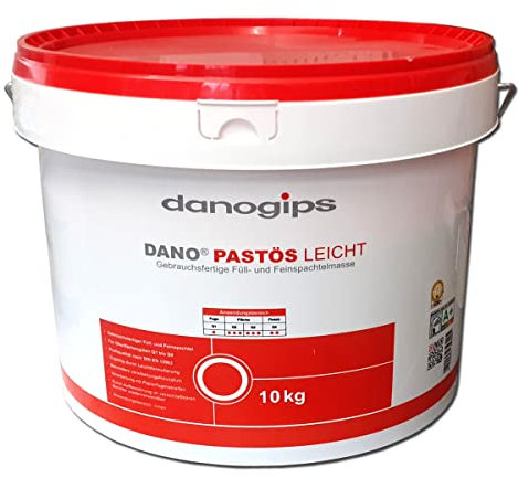 Danogips Dano Pastös leicht 10kg Gipsspachtel gebrauchsfertig Spachtelmasse