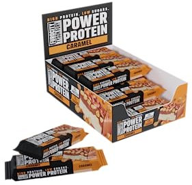 Furocity by Tyson Fury Protein Bars, Caramel Flavour, Case of 15 x 60g Bars, 20g Protein per Serving, Low in Sugar, Pre and Post-Workout Snack